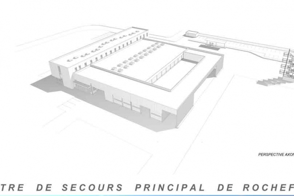 Centre de secours - Rochefort-sur-Mer 